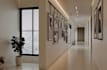 render modern staircase, hallways, floating staircases luxury 3d interior design