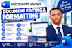 edit, format, and professionally redesign word documents