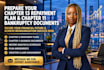 prepare chapter 13 repayment plan and chapter 11 bankruptcy documents