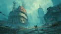 create fantasy environment concept artc