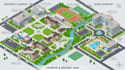 design custom school map university map facility map hotel map or realm map