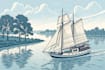 draw your boat into vector illustration art