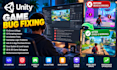 fix bugs and errors in your unity game