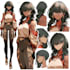 design anime character sheet reference in anime art