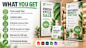 design retail signage and print ready posters