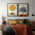 create aesthetic gallery wall art prints