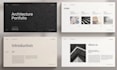 design architecture portfolio and construction business powerpoint presentation