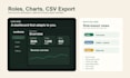 build a custom admin dashboard with login, charts and tables
