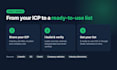 build b2b lead lists with verified emails