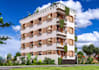 turn elevation drawing to realistic exterior render,3d apartment building design