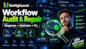 troubleshoot and fix gohighlevel CRM workflows