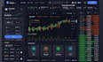 build a modern cryptocurrency trading  website and dashboard