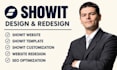 showit website, showit template, showit website redesign, showit customization