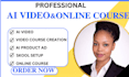 create ai video, ai video course creation, skool setup and course