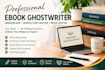 be your ebook ghostwriter amazon kdp ebook ghostwriter book editor