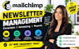 setup mailchimp monthly newsletter management with newsletter setup reporting