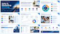 design a professional sales and marketing strategy presentation