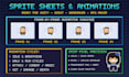 draw custom pixel art characters, sprites or avatars