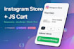 create a responsive mini  business store with whatsapp ordering
