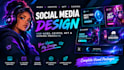 design web3 crypto gaming social media graphics and banners