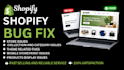 fix shopify bugs, collections, navigation and store issues