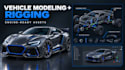 create game ready 3d vehicles with rigging for unity and unreal