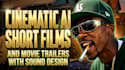 create a cinematic movie trailer or epic book trailer