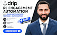 setup drip re engagement automation with email automation testing automation
