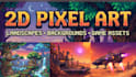 create custom 2d pixel art and game sprites