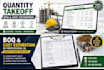 do construction quantity takeoff and boq using planswift