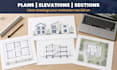 design home addition, room addition and attic conversion plans with 3d