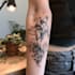 draw custom fine line nature tattoos