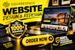 build website design, squarespace website redesign, squarespace website design