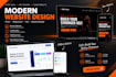 design a modern responsive website using lovable