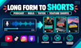 repurpose videos into engaging short clips