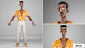 create 3d character models with rigging for games