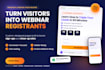 design a high converting webinar landing page