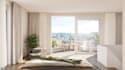 produce cgi interior visual from floor plan, housing scheme render for marketing