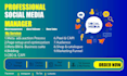 be your social media marketing manager