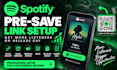 create a spotify pre save link for your upcoming music release
