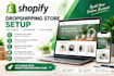 build a shopify dropshipping store for your business