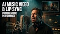 create a unique realistic ai music video with lip sync