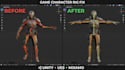 fix unreal engine facial rigs, morph targets, arkit mappings, facial tracking