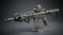 design 3d military weapon, fps weapon, sci fi gun model, smgs, pistols, rifles