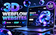 build a 3d webflow website spline gsap scroll animation 3d interacvtive website