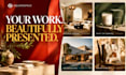 design a luxury squarespace website for interior designers