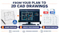 create 2d autocad architectural, hvac, electrical and plumbing permit drawings