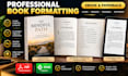 format your amazon KDP ebook and paperback for clean and reader friendly layout