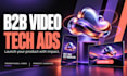 cinematic ai saas explainer software demo b2b video promotional tech ad