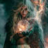 create artistic fantasy book cover design